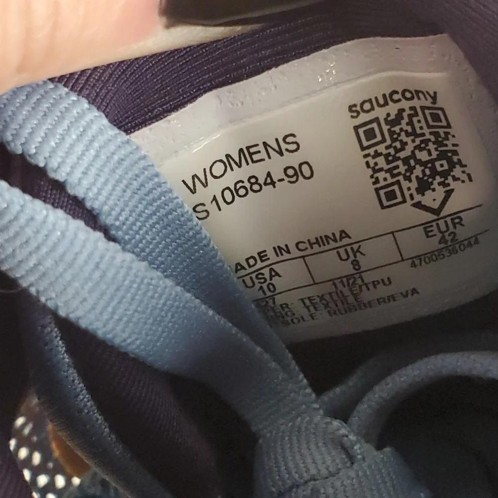 Saucony Guide 15 Womens Shoe Sz 10 Running Sky Blue Mesh Lace Up Low Top Sneaker